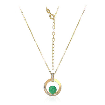 Collana in argento con Agata