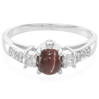 Anello in argento con Scapolite Occhio di Gatto