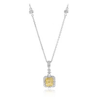Collana in oro con Diamante Giallo SI2 (CIRARI)