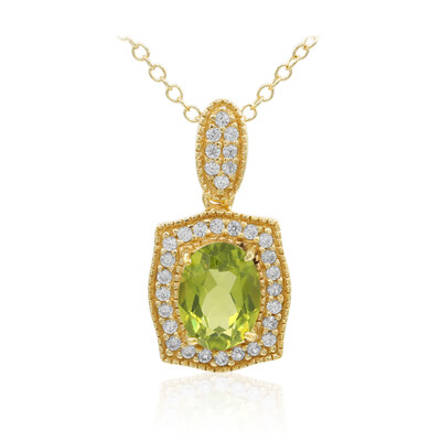 Collana in argento con Peridoto