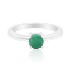 Anello in argento con Smeraldo