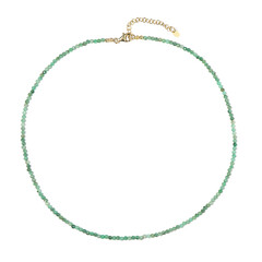 Collana in argento con Smeraldo Zambia