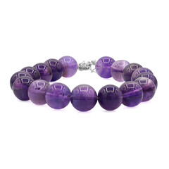 Bracciale in argento con Ametista