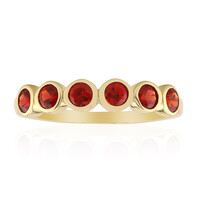 Anello in oro con Rubino Tanzania