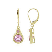 Orecchini in oro con Kunzite Patroke (KM by Juwelo)