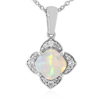 Collana in argento con Opale di Welo