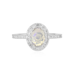 Anello in argento con Opale di Welo
