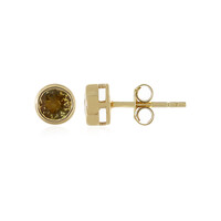Orecchini in oro con Tanzanite Gialla