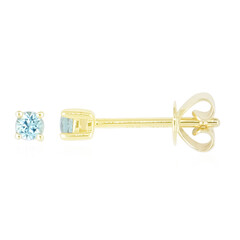 Orecchini in oro con Tormalina Paraiba Nigeriana