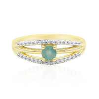 Anello in oro con Grandidierite