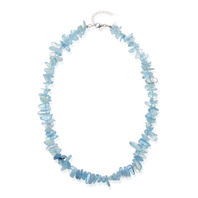 Collana in argento con Acquamarina