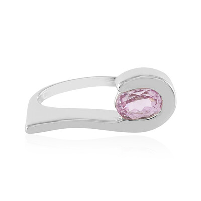 Anello in argento con Kunzite