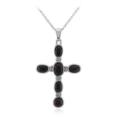 Collana in argento con Opale Mezezo