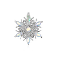 Ciondolo in argento con Opale di Welo