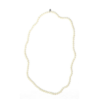 Collana in argento con Perla di Acqua Dolce (TPC)