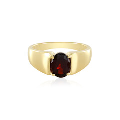Anello in argento con Granato Mozambico