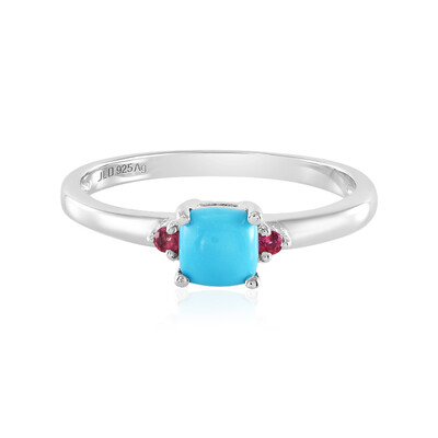 Anello in argento con Turchese Sleeping Beauty (Faszination Türkis)
