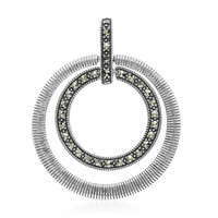 Ciondolo in argento con Marcassite