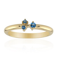 Anello in oro con Haüyne