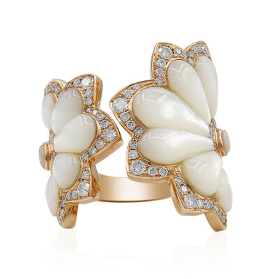 Anello in oro con Madreperla (Estée Collection)