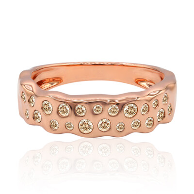 Anello in oro con Diamante Rose de France SI1 di Argyle (Annette)