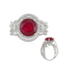 Anello in argento con Rubino del Madagascar (de Melo)