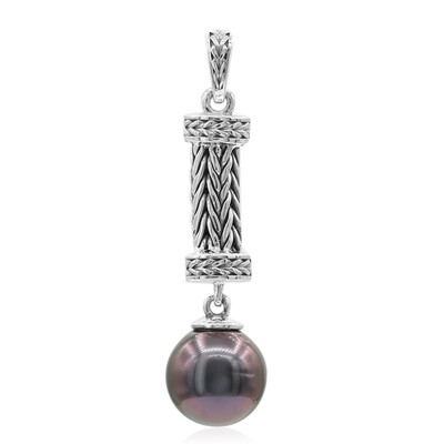 Ciondolo in argento con Perla Tahitiana (Nan Collection)