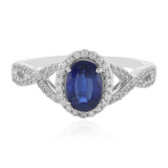 Anello in argento con Cianite