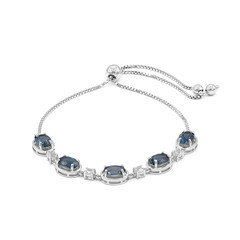 Bracciale in argento con Topazio Blu Londra