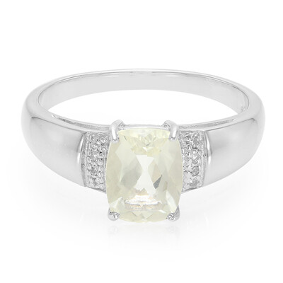 Anello da uomo in argento con Ortoclasio