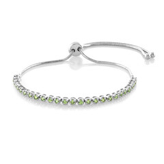 Bracciale in argento con Demantoide Russo