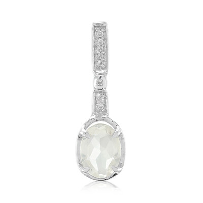 Ciondolo in argento con Ortoclasio