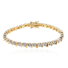 Bracciale in ottone con Diamante I3 (I) (Juwelo Style)