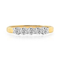 Anello in oro con Diamante IF (D)