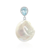 Ciondolo in argento con Perla di Acqua Dolce (TPC)