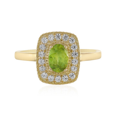 Anello in oro con Sfene