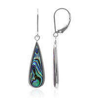 Orecchini in argento con Conchiglia Abalone (Art of Nature)