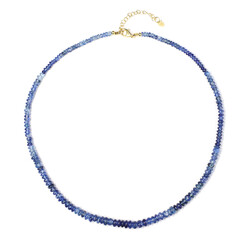 Collana in argento con Cianite