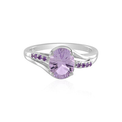 Anello in argento con Ametista Rose de France