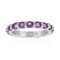 Anello in argento con Ametista