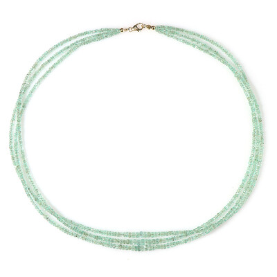 Collana in oro con Smeraldo Colombiano