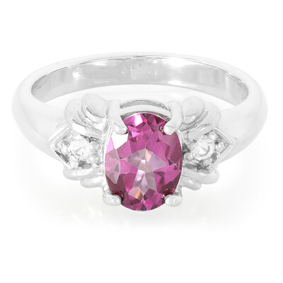 Anello in argento con Topazio Grape