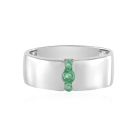 Anello in argento con Smeraldo Russo (de Melo)