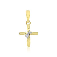 Ciondolo in argento con Diamante SI1 (I)