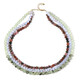 Collana in argento con Rodonite