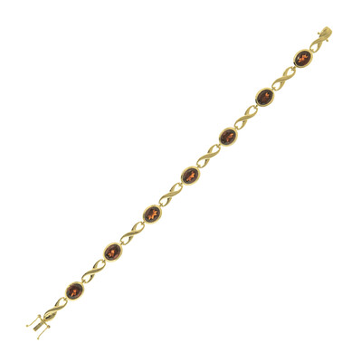 Bracciale in oro con Granato (CUSTODANA)