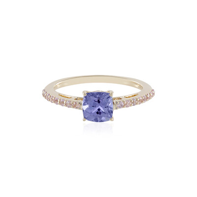 Anello in oro con Tanzanite