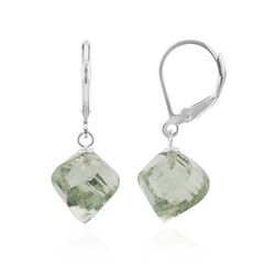 Orecchini in argento con Ametista Verde