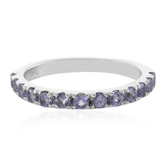 Anello in argento con Tanzanite