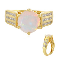Anello in argento con Opale di Welo